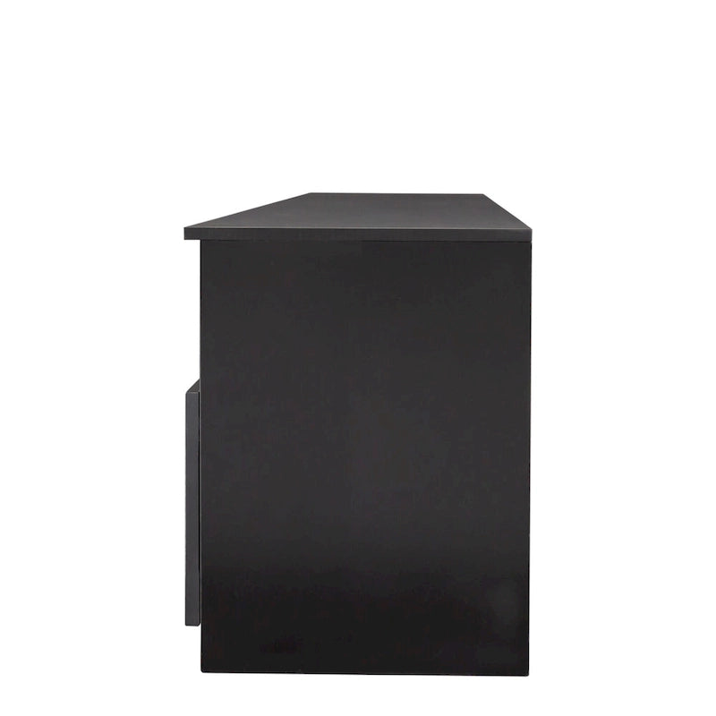 Meuble TV 70,87 po avec 3 espaces de rangement et 3 tiroirs