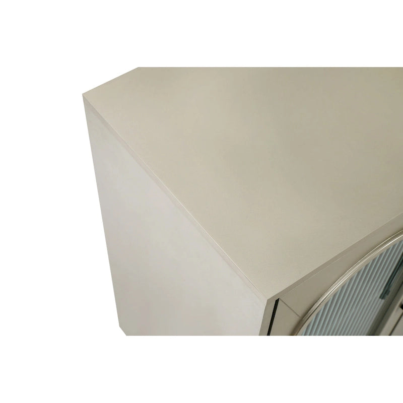 Meuble TV de 152 cm avec placard de rangement et étagères réglables pour téléviseurs de 65 pouces