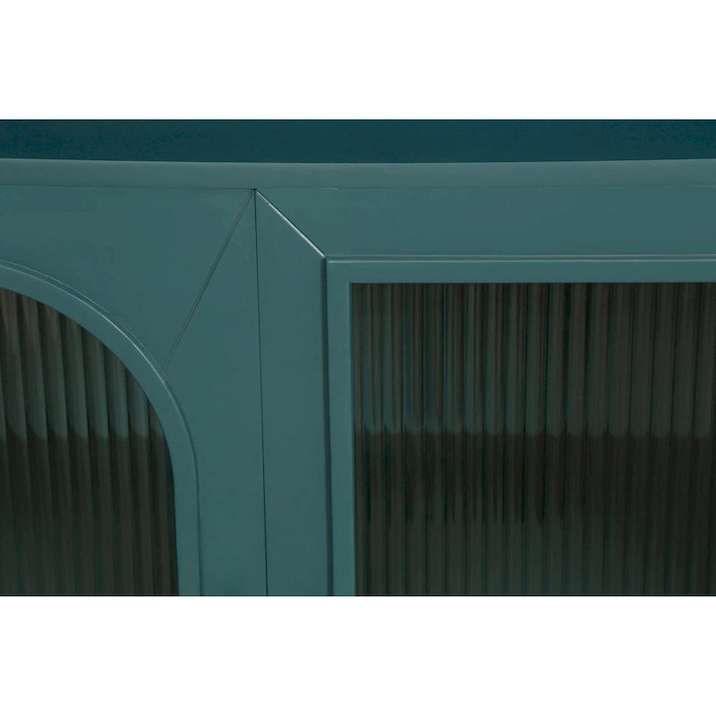 Meuble TV de 152 cm avec placard de rangement et étagères réglables pour téléviseurs de 65 pouces