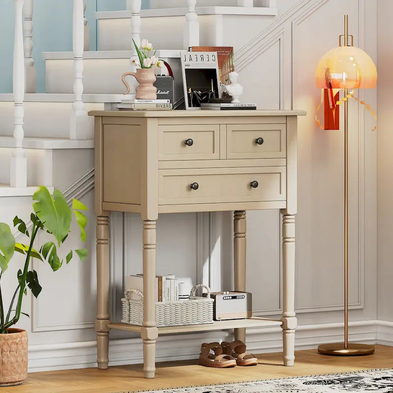 Console étroite Table de canapé mince