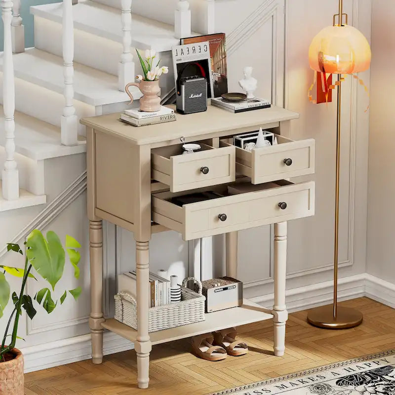 Console étroite Table de canapé mince