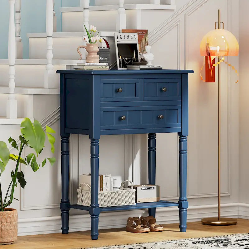 Console étroite Table de canapé mince