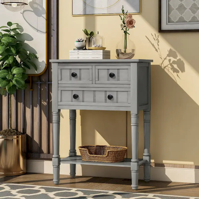 Console étroite Table de canapé mince