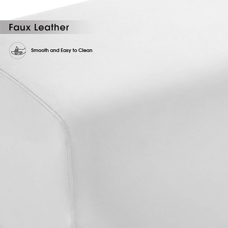 Chaises de salle d'attente pour entrée et magasin, simili cuir