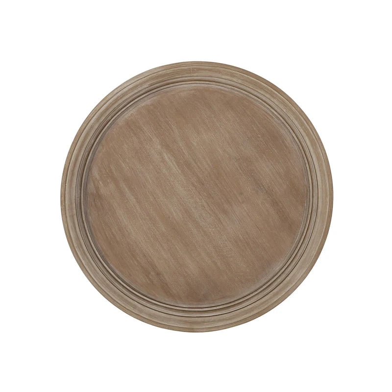 Table d'appoint ronde de style champêtre français