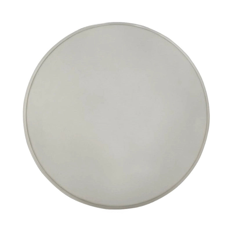 Table à manger ronde de 60 de diamètre avec pieds en bois, blanc cassé