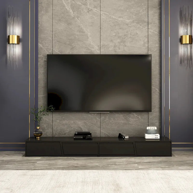 Meuble TV moderne et extensible pour téléviseurs jusqu'à 120