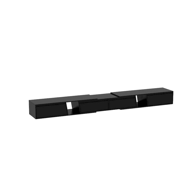 Meuble TV moderne et extensible pour téléviseurs jusqu'à 120