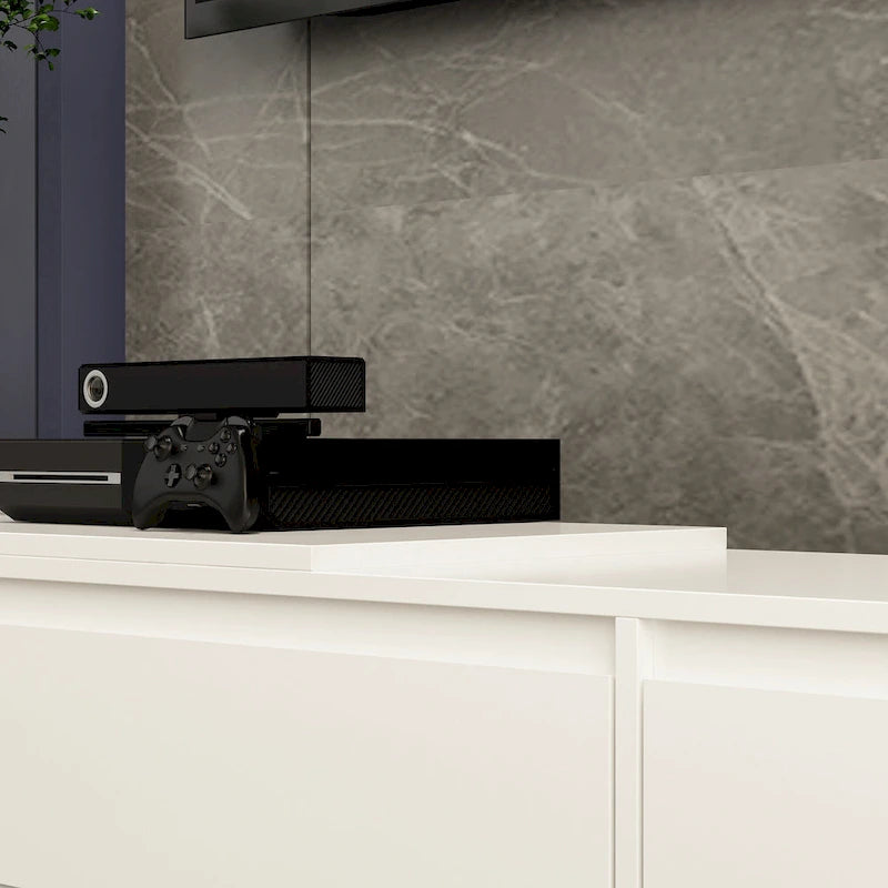 Meuble TV moderne et extensible pour téléviseurs jusqu'à 120