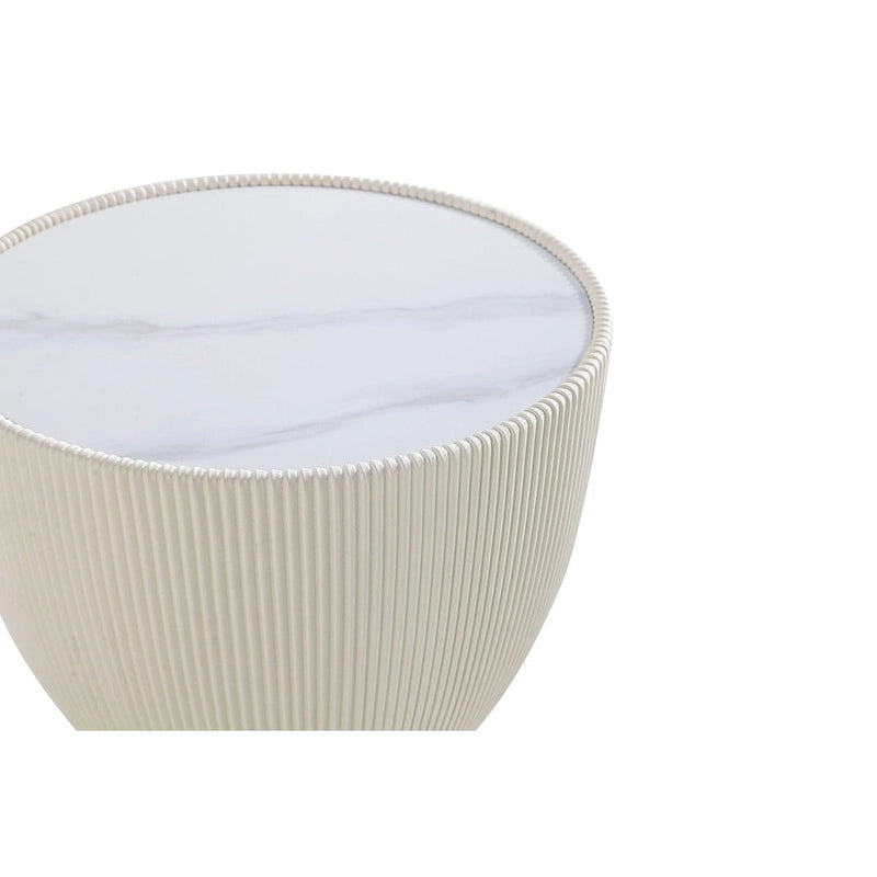 Table d'appoint rembourrée moderne