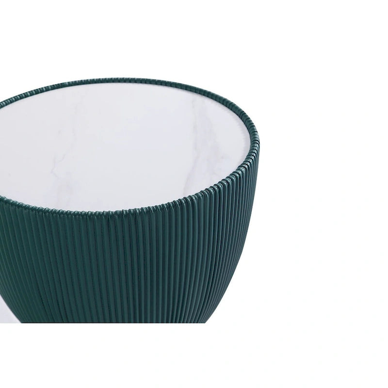 Table d'appoint rembourrée moderne