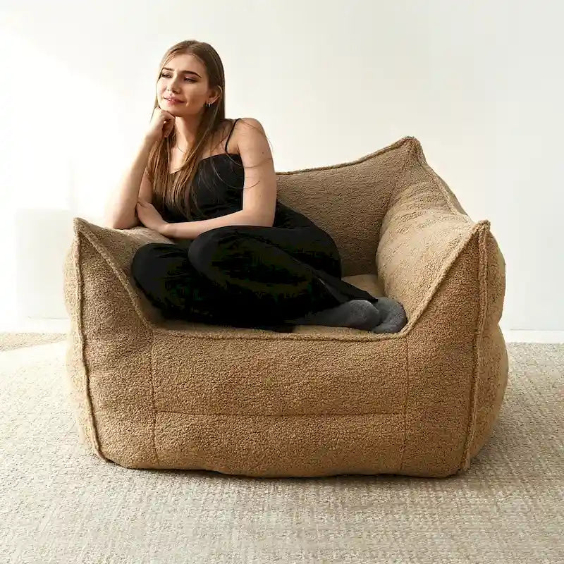Fauteuils poire une place pour salon