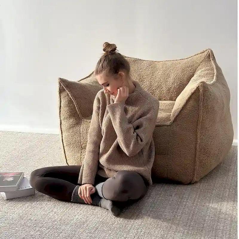 Fauteuils poire une place pour salon