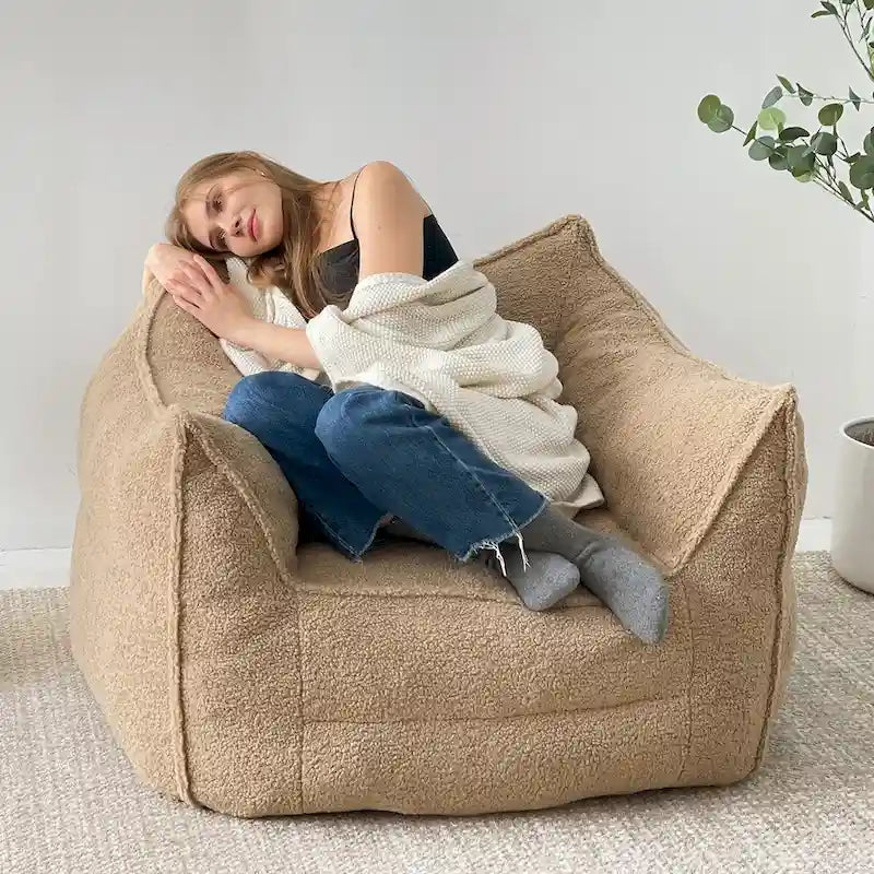 Fauteuils poire une place pour salon