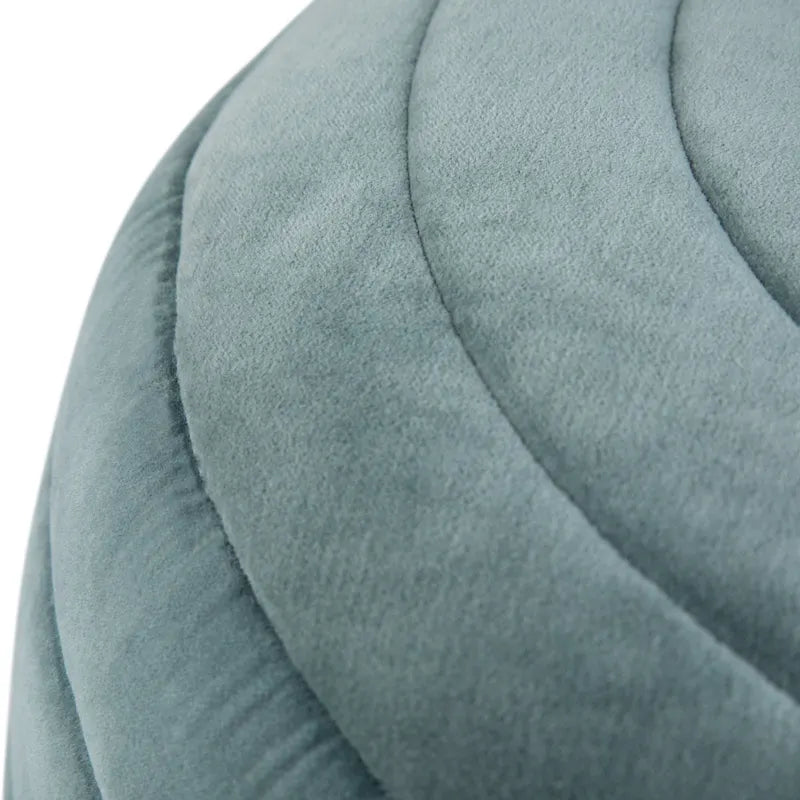 Pouf rond bohème en velours