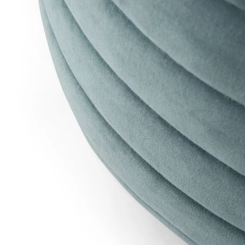 Pouf rond bohème en velours