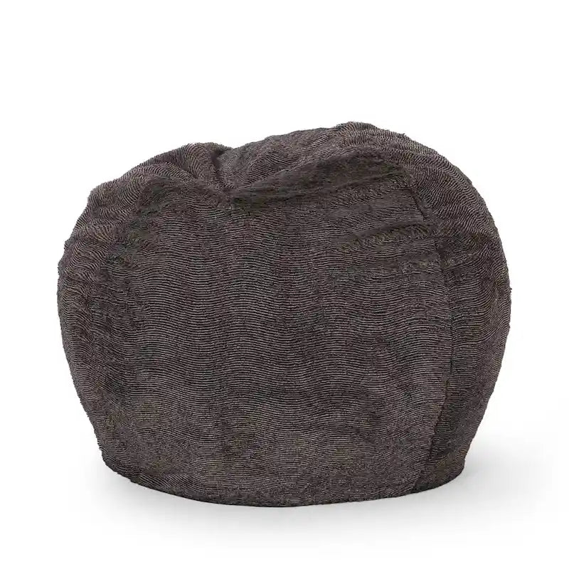 Modern Glam Faux Fur Winter Bean Bag