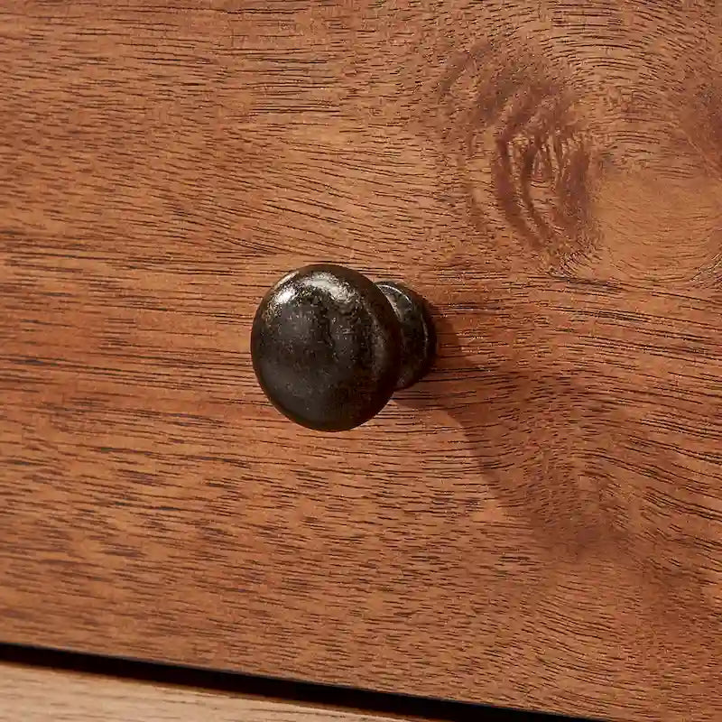 Table d'appoint en bois à 1 tiroir, style moderne du milieu du siècle