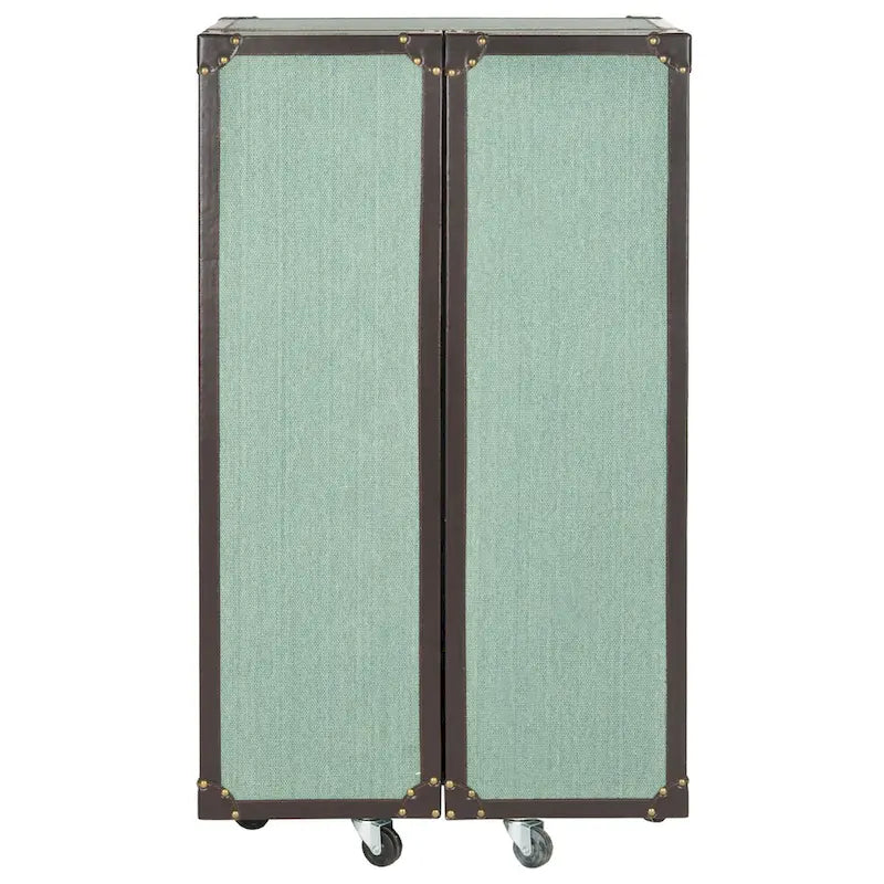 Meuble bar de rangement beige - 24Lx18Px42H