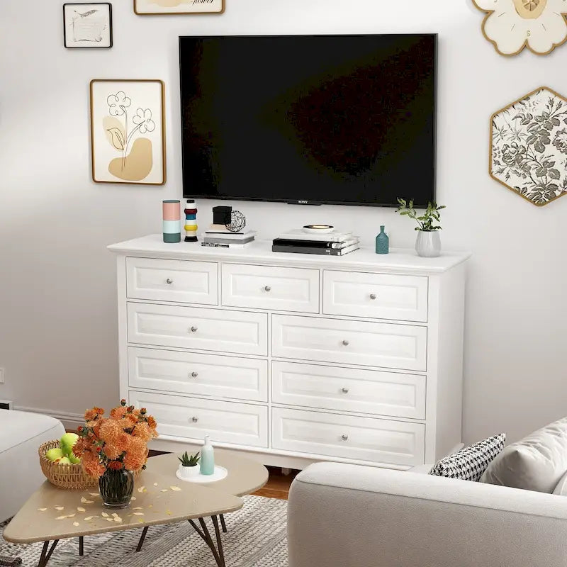 Commode polyvalente 55.1 : Rangement chic pour toute pièce Meuble TV Table d'appoint