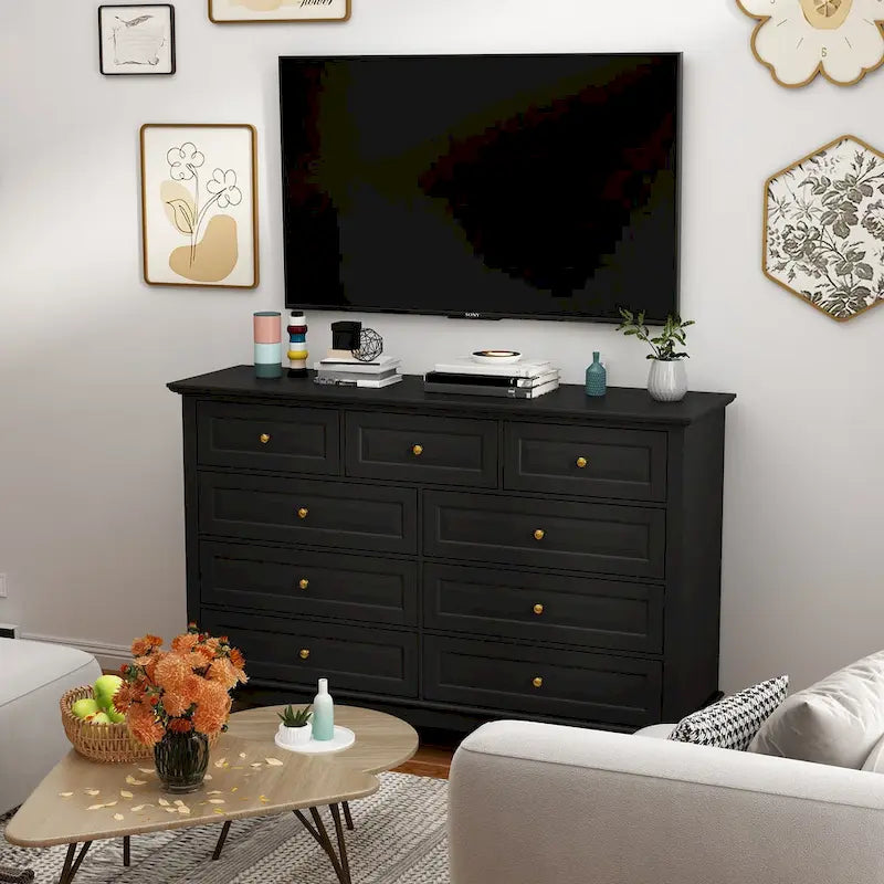 Commode polyvalente 55.1 : Rangement chic pour toute pièce Meuble TV Table d'appoint