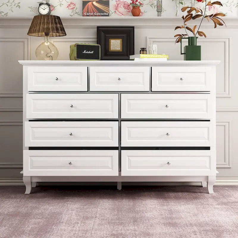 Commode polyvalente 55.1 : Rangement chic pour toute pièce Meuble TV Table d'appoint