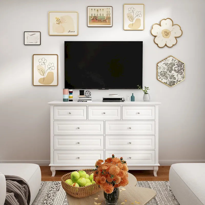 Commode polyvalente 55.1 : Rangement chic pour toute pièce Meuble TV Table d'appoint