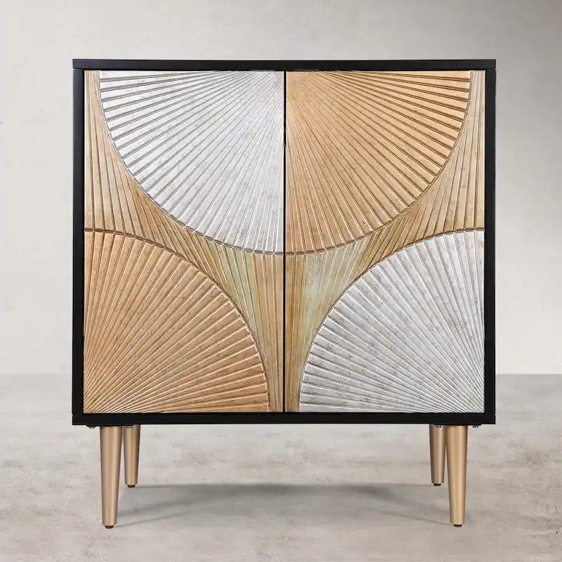 Buffet de salle à manger/salon/chambre à 2 portes avec rangement pour bar - 91,4 cm (H) x 80 cm (L) x 39,4 cm (P)
