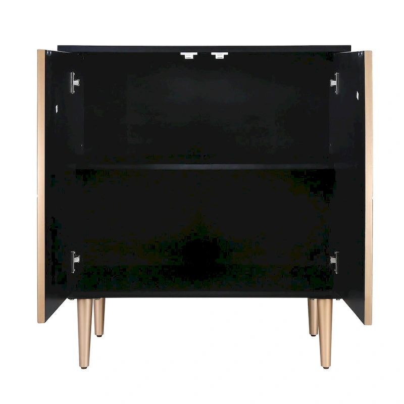 Buffet de salle à manger/salon/chambre à 2 portes avec rangement pour bar - 91,4 cm (H) x 80 cm (L) x 39,4 cm (P)
